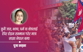 जेनजी पुस्तालाई खुलापत्र !