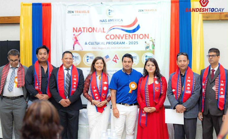 इनास अमेरिकाको अध्यक्षमा गायक श्रीजन ताम्राकार निर्वाचित
