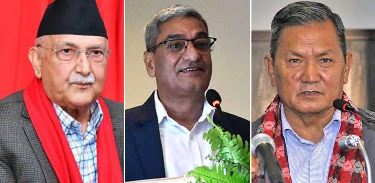 ओली, लेखक र गुरुङलाई राजनीतिक क्रियाकलापमा बन्देज लगाउन रास्वपाको ध्यानाकर्षण