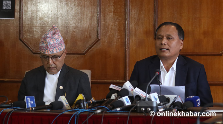तुइनखोला पहिरो हटाउन चाहिनेभन्दा धेरै मेसिन प्रयोग गरिएको छ : भौतिकमन्त्री