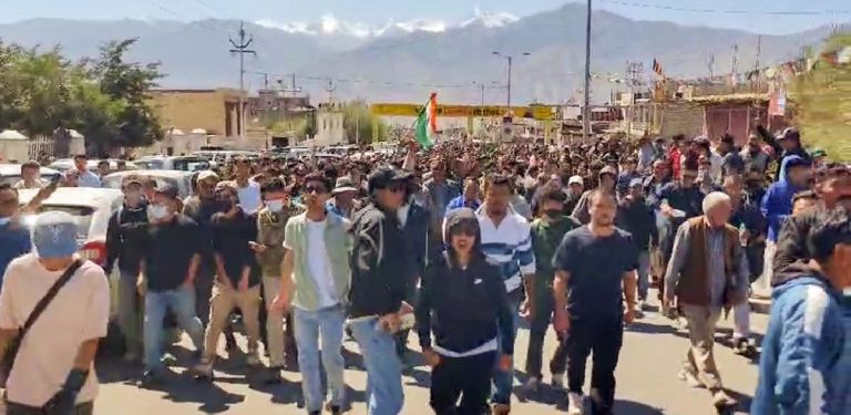 के भारतको लद्दाखमा जेनजीले आन्दोलन गरेका हुन् ?