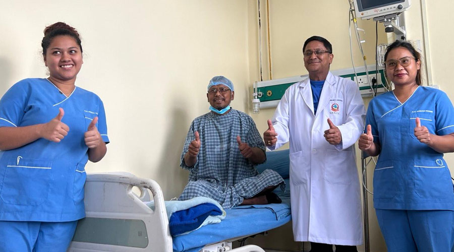नेपालमै एकै व्यक्तिमा तेस्रोपटक मिर्गाैला प्रत्यारोपण