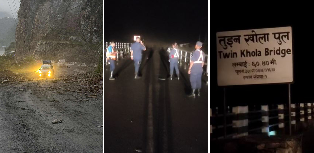 रातभर मुग्लिन-नारायणगढ सडक नखुल्ने
