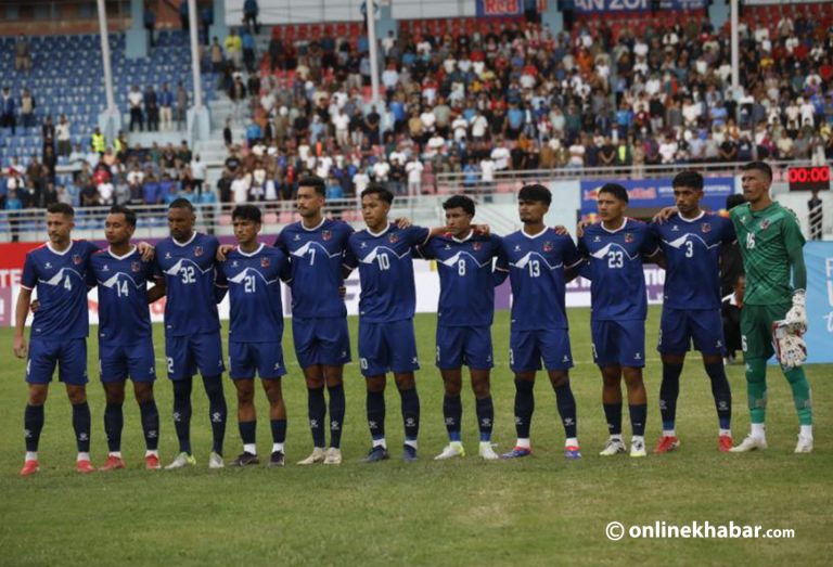 नेपालले घरेलु मैदानमा हङकङसँग मैत्रीपूर्ण खेल खेल्ने
