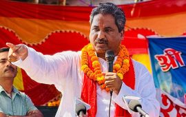 आजपाका प्रभु साहले वारेसमार्फत गराए उम्मेदवारी दर्ता