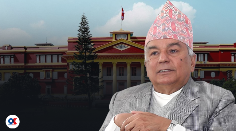 संसद् तत्काल विघटनको मागमा राष्ट्रपतिले लिएका थिए ‘सहिद’ हुन तयार रहेको अडान
