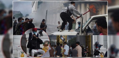 हेर्नुहोस् सिंहदरबार जलाउने र लुटपाट मच्चाउनेका अनुहारहरू