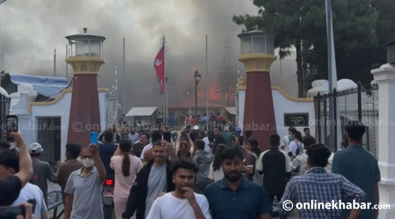 राष्ट्रपति निवास शीतलनिवासमा पनि आगजनी
