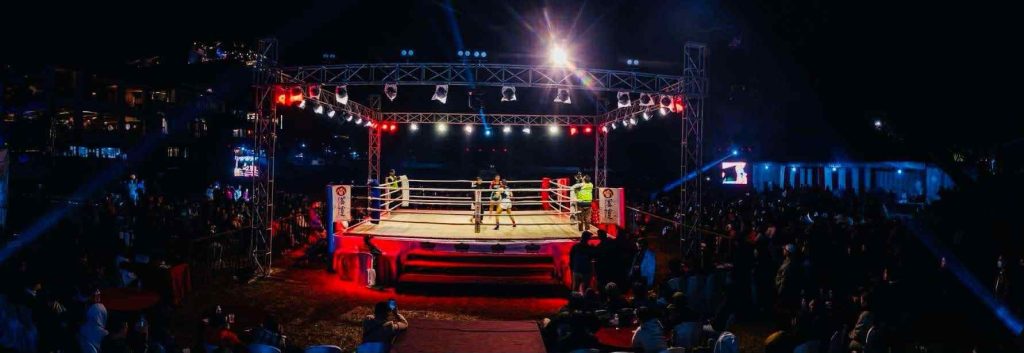 पोखरामा पहिलो पटक केज फाइट हुने