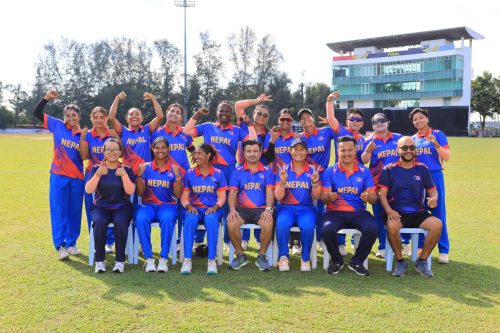 नेपाली महिला क्रिकेट टोलीले जित्यो मलेसियाविरुद्धको शृंखला