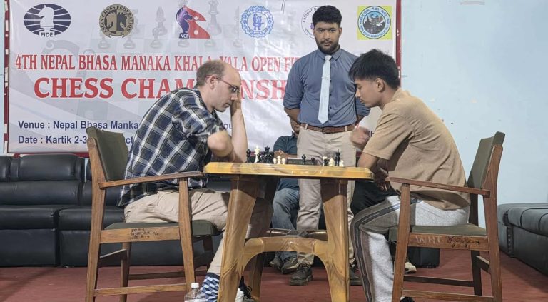 खुल्ला रापिड रेटिङ बुद्धिचालमा डेभिडको अग्रता