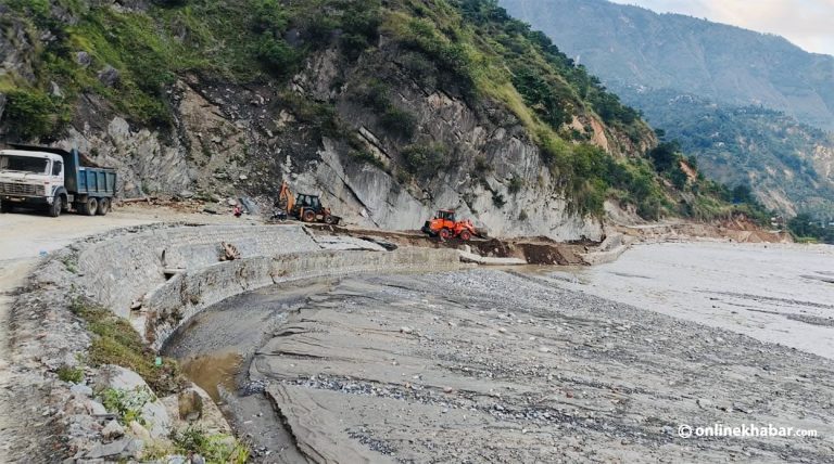 बीपी राजमार्गको ३ स्थानमा डाइभर्सन तयार