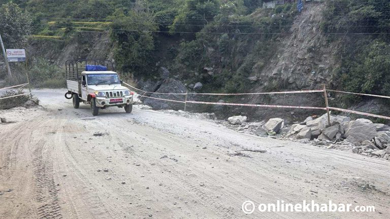 डाइभर्सन बनेपछि यस्तो बन्यो बीपी राजमार्ग (तस्वीरहरू)
