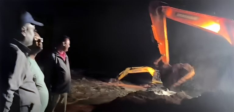 बीपी राजमार्गमा रातभर काम, आजदेखि सञ्चालनमा ल्याउने तयारी