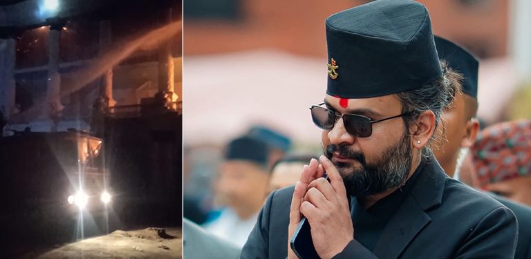 भिडले महानगरको दमकललाई सिंहदरबारको आगो निभाउन दिएन : बालेन