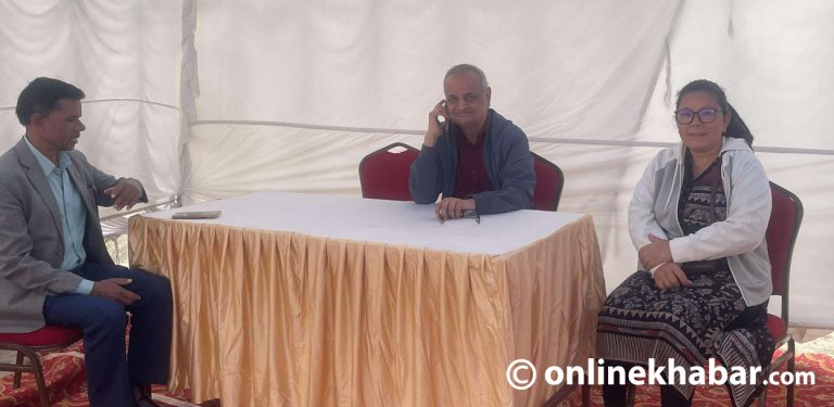 पाल टाँगेर महाधिवेशन केन्द्रित काममा जुट्यो एमाले (तस्वीरहरू)