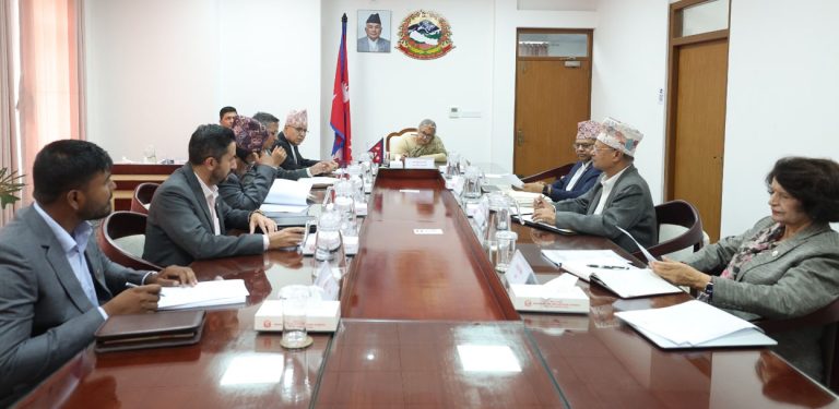 सिंहदरबारमा मन्त्रिपरिषद् बैठक