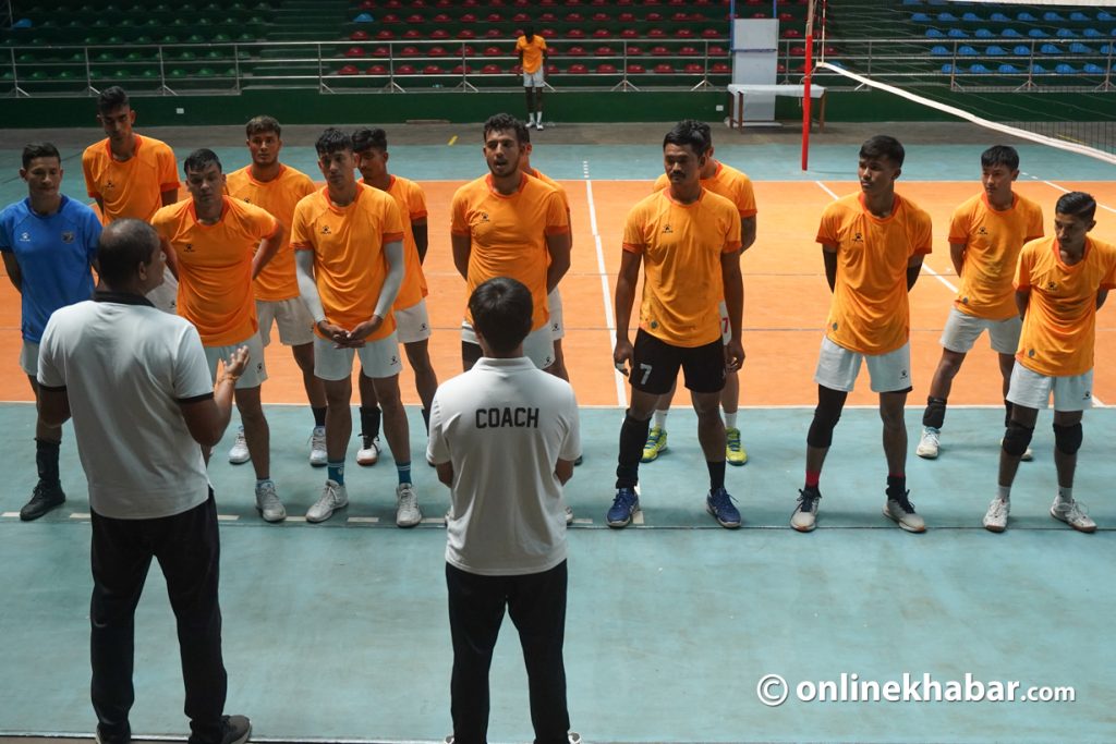 फेरिएको पुरुष भलिबल टिम र काभा कपमा पदक जित्ने लक्ष्य