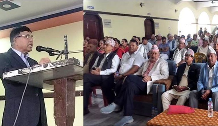 वर्तमान सरकारलाई संविधानले चिन्दैन: एमाले नेता दाहाल