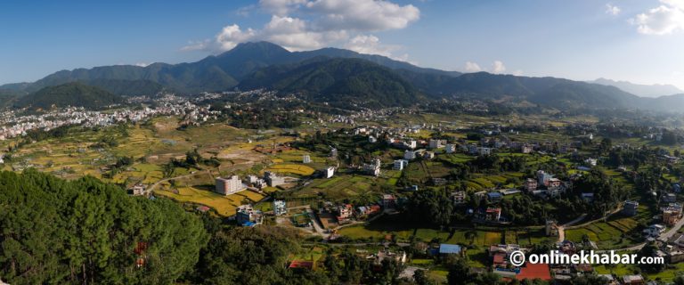 सन्तानेश्वरबाट काठमाडौं उपत्यका नियाल्दा (तस्वीरहरू)