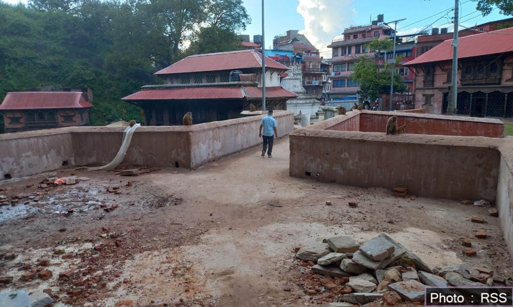 अलपत्र भएको करिब एक वर्षपछि बन्यो गौरीघाट पुल