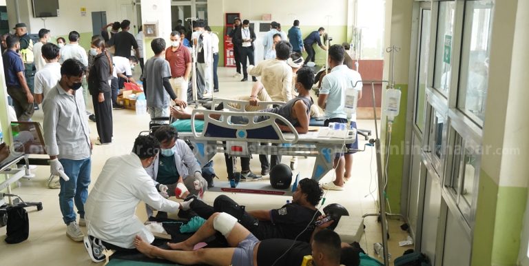 जेनजी आन्दोलनमा घाइते भएका ३० जना अझै अस्तपालमा
