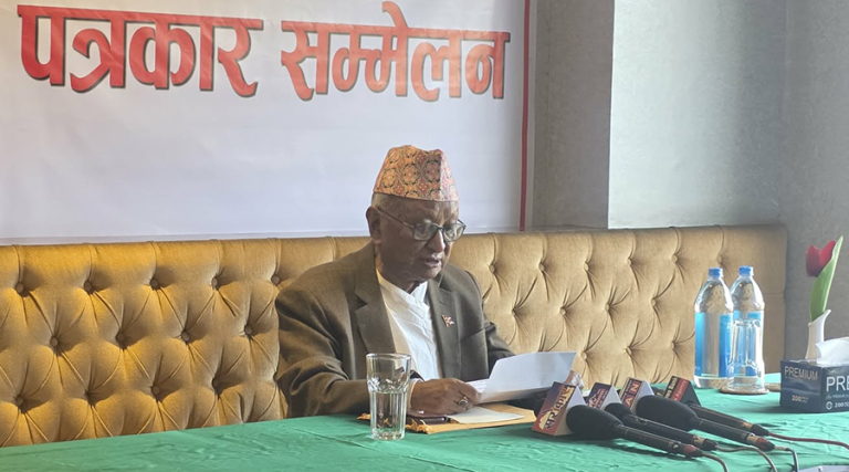 चुनाव हुन्छ हुन्न भन्नेमा शंका छ : गोपालमान श्रेष्ठ