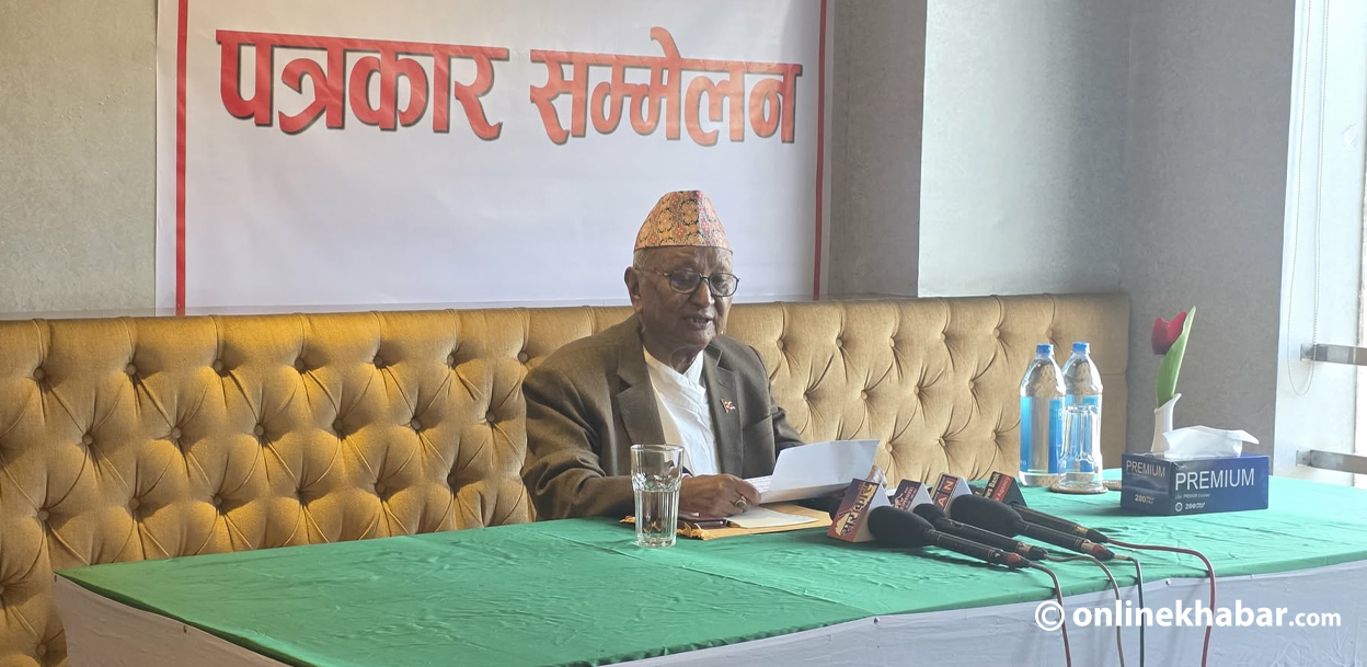 गोपालमान श्रेष्ठको प्रस्ताव- राजसंस्थासहित सर्वपक्षीय संवाद गर्न ढिला नगरौं