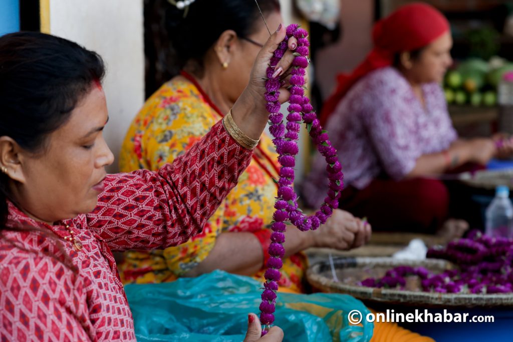 पुष्प व्यवसायमा आठ अर्ब ८३ करोड लगानी, ५३ हजारलाई रोजगारी