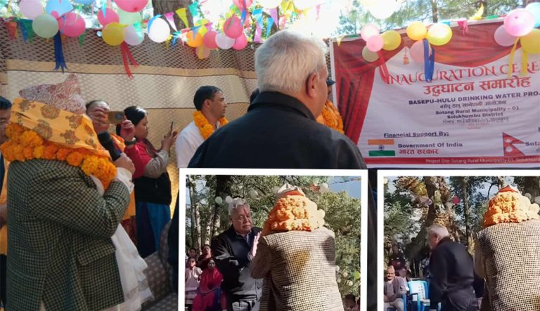 खानेपानी उद्घाटनमा राजनीतिक भाषण गरेको भन्दै कार्यक्रम छाडेर हिँडे भारतीय राजदूत