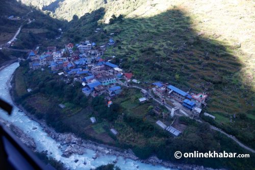 काठमाडौं टू मनाङ, आकाशबाट जे देखियो (तस्वीरहरू)