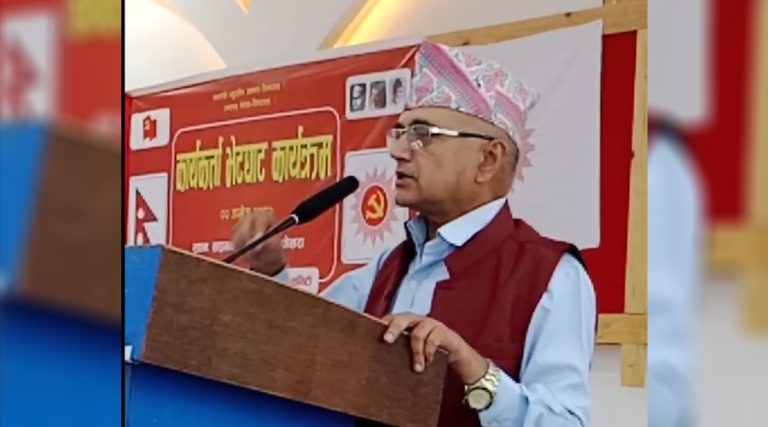 एमाले नेता खगराजको आरोप : सुरक्षा निकायका मान्छेहरू बिकेका हुन्