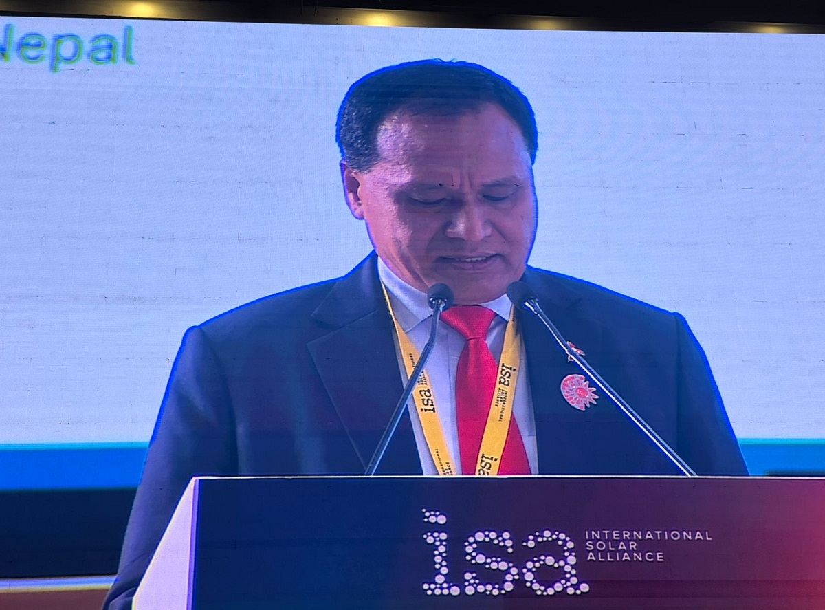 नेपालको नविकरणीय ऊर्जामा लगानी गर्न अन्तर्राष्ट्रिय समुदायलाई मन्त्री कुलमानको आह्वान