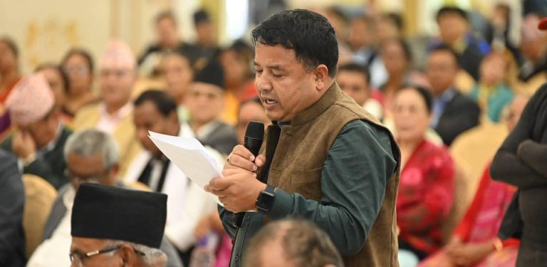 महेश बस्नेतको आरोप- जेनजी आन्दोलनका मुख्य मतियार प्रचण्ड, रवि र बालेन