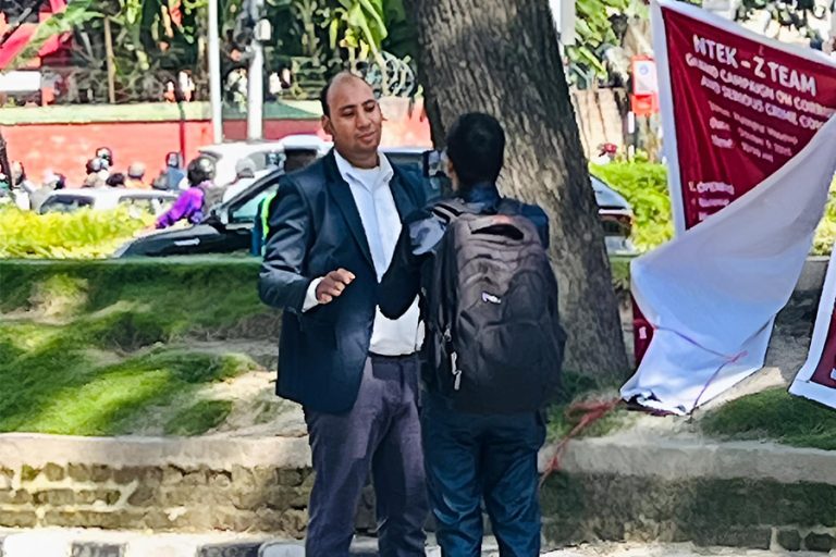 माइतीघरमा प्रदर्शन गर्न खोज्ने एक जना पक्राउ
