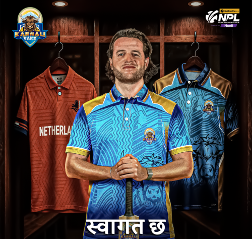 नेदरल्यान्ड्सका म्याक्स ओ’डाउडले कर्णाली याक्सबाट एनपीएल खेल्ने