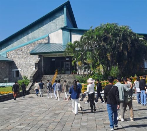 अन्तर्राष्ट्रिय पर्वतीय सङ्ग्रहालय अवलोकन गर्ने पर्यटक बढ्दै