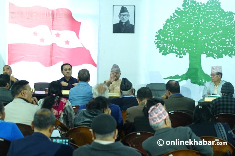 कांग्रेस केन्द्रीय समिति बैठक आइतबार बस्ने गरी स्थगित