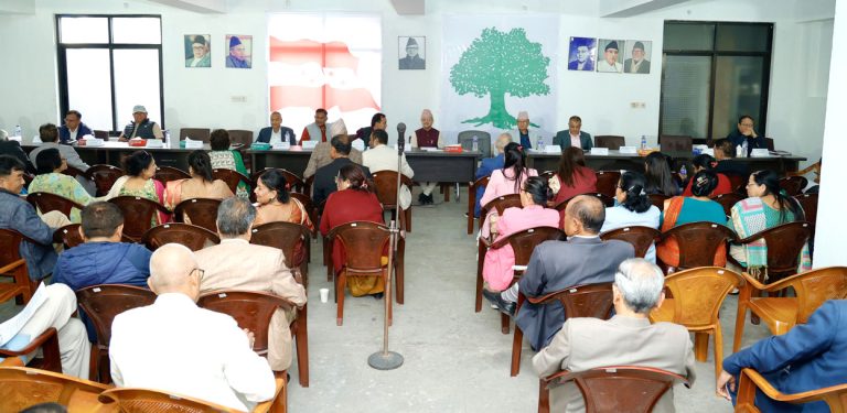 कांग्रेसमा मंसिरभित्रै नियमित महाधिवेशन गर्नुपर्ने मत बलियो