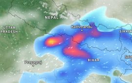 मौसम पूर्वानुमान : केही स्थानमा मेघगर्जनसहित हल्का वर्षाको सम्भावना