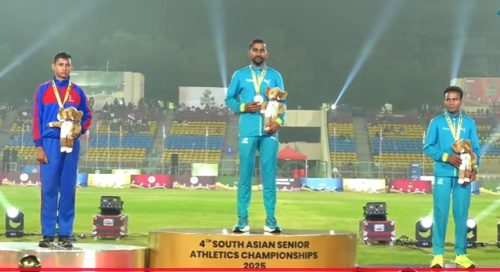 साउथ एसियन एथ्लेटिक्स च्याम्पियनसिपमा राजनले जिते रजत