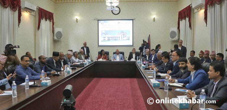 निर्वाचन आयोगको आह्वानमा सर्वदलीय बैठक सुरु