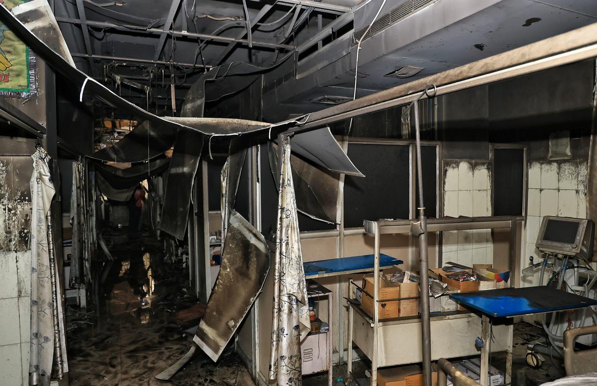 जयपुरको एक अस्पतालमा आगलागी, ६ बिरामीको मृत्यु