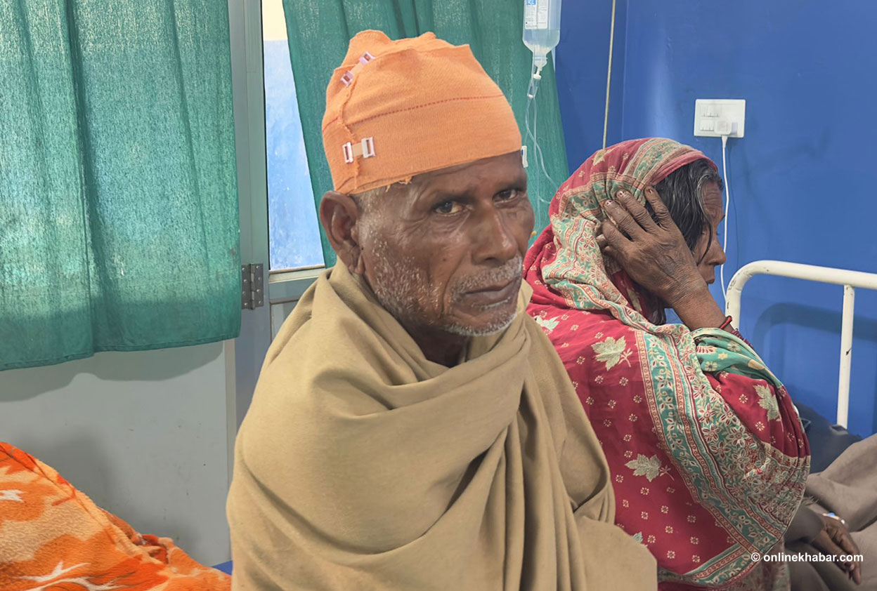 एकै परिवारका ४ जनालाई घाइते बनाएको घटनाको जाहेरी प्रहरीले दर्ता नगरेको आरोप