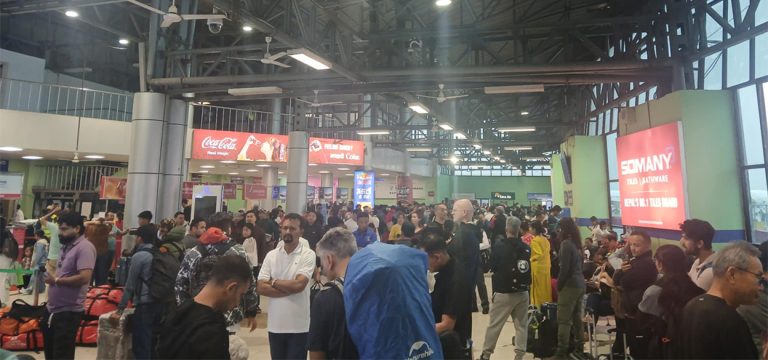खराब मौसमका कारण आन्तरिक हवाई उडान प्रभावित 