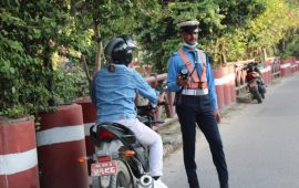 थोत्रा सवारी साधनमाथि ट्राफिक निगरानी, ३१ चालक कारबाहीमा