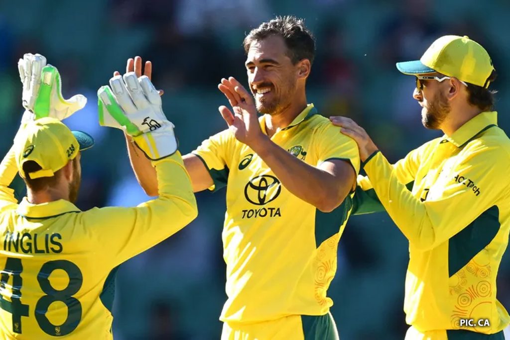 भारतसँग शृंखला खेल्ने अस्ट्रेलियाको टोली घोषणा, ओडिआईमा फर्किए स्टार्क