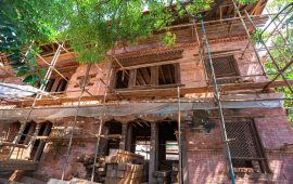 भूकम्पले जीर्ण बनेको भद्रकाली मन्दिरको पुनर्निर्माण चालु आर्थिक वर्षमै सक्ने लक्ष्य