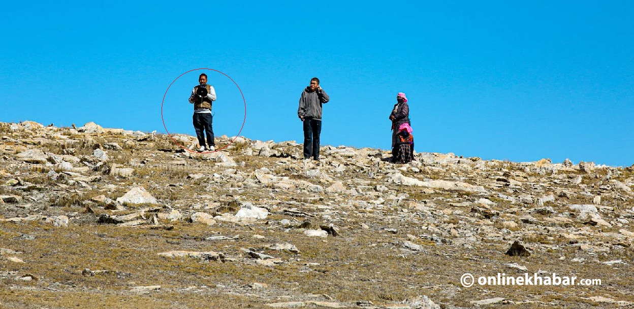 लिमी लाप्चामा नेपाली भू-भागमै देखिन थाले चिनियाँ सुरक्षाकर्मी