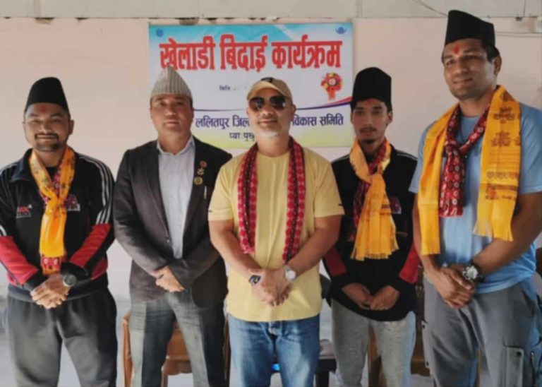 विश्व बक्सिङ च्याम्पियनसिप खेल्न जाने नेपाली खेलाडीको बिदाइ